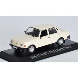 Wartburg 353 Limousine 1:43 - Legendární automobily minulé éry časopis s modelem #84 Wartburg 353 Limousine - kovový model auta
