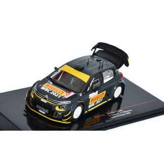 Citroen C3 WRC, Rallye WM, Rallye 5 Stk Sardinien 1:43 - IXO Models Citroen C3 WRC, Rallye WM, Rallye 5 Stk Sardinien - kovový model