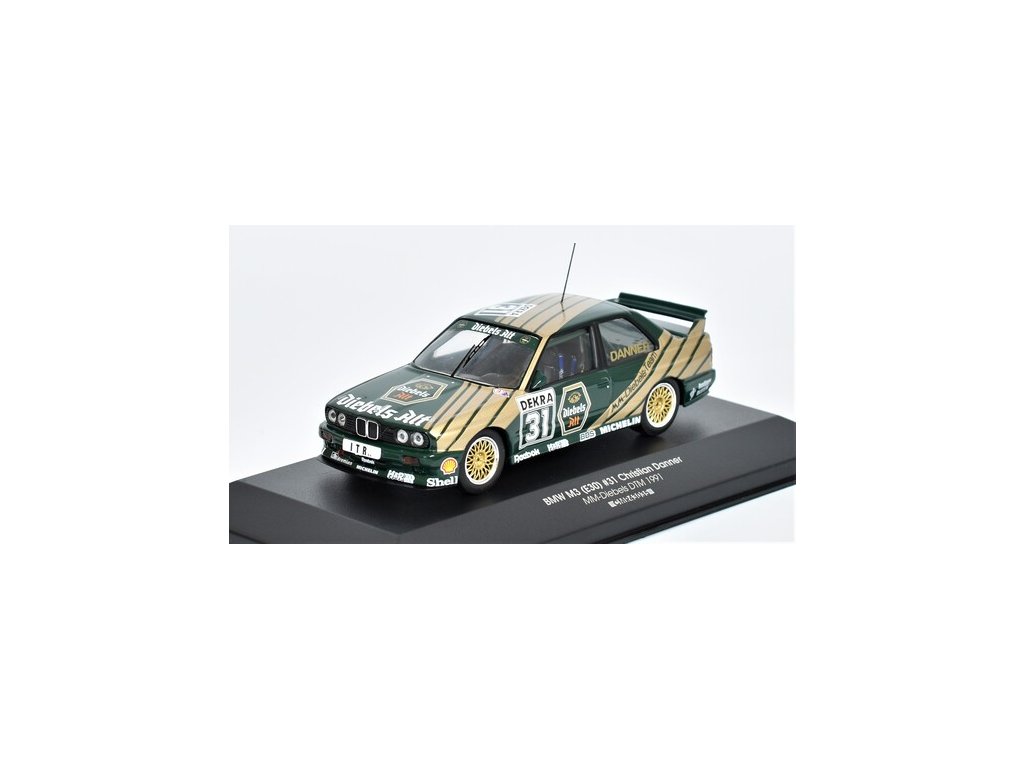 BMW M3 (E30) Dekra #31 DTM 1991 1:43 - CMR BMW M3 E30 Dekra ?31 DTM 1991 - kovový model auta