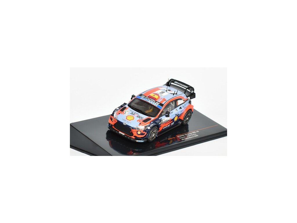 Hyundai i20 Coupe WRC #6 Rallye WM Rallye Monza 1:43 - IXO Models Hyundai i20 Coupe WRC No.6 Rallye WM Rallye Monza - kovový model