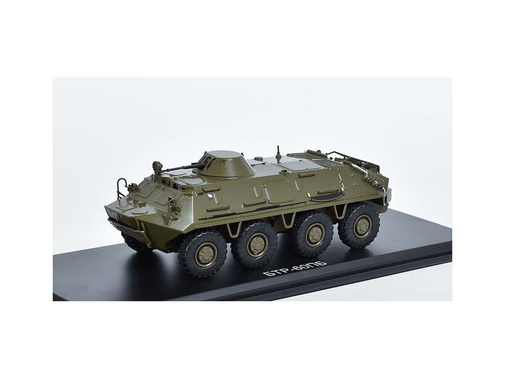 BTR-60PB ČSLA - 1:43 SSM BTR 60PB ČSLA - kovový model tanku