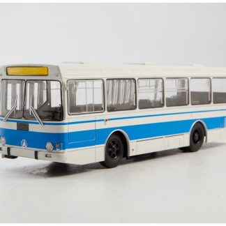 LAZ-4202 1:43 - Sovetskij avtobus LAZ 4202 - kovový model autobusu