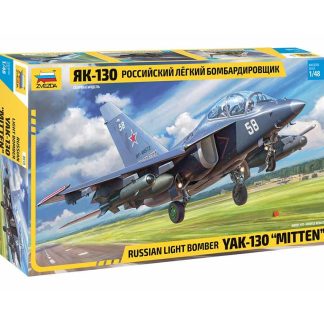 Letadlo YAK-130 1:48 Zvezda - stavebnice Letadlo Yak-130 - ModelKIT