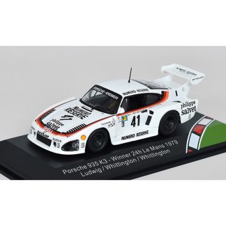 Porsche 935 K3 #41 Winner 24h Le Mans 1979 Ludwig / Whittington 1:43 - CMR PORSCHE 935 K3 N41 Winner LE MANS 1979 - kovový model auta