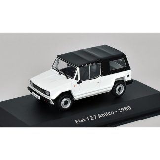 Fiat 127 Amico - 1980 1:43 - Hachette časopis s modelem Fiat-127 Amico - 1980 - kovový model auta