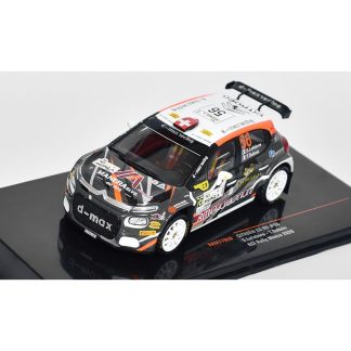 Citroen C3 R5 #56 ACI Rallye Monza 2020 Lefebvre/Dubois 1:43 - IXO Models Citroen C3 R5 N56 - kovový model auta