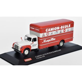 Citroen U55 Camion Auto-Ecole Rampillon 1:43 - Hachette časopis s modelem Citroen U-55 Camion Auto Ecole Rampillon - kovový model auta
