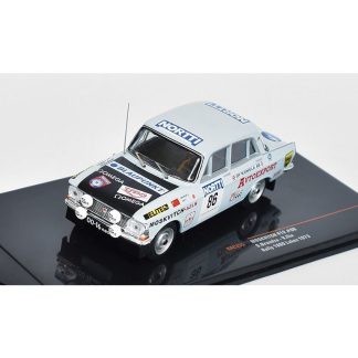 Moskvič 412 #86 Rally 1000 Lakes 1973 Brunzda/Ilin 1:43 - IXO Moskvič-412 No.86 Rally 1000 Lakes 1973 - kovový model