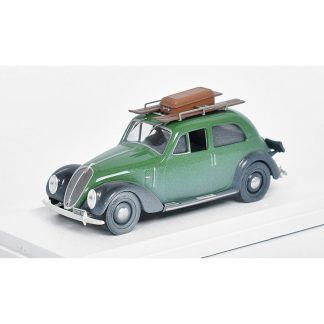 Fiat 1500 1936 s lyžemi 1:43 - Rio Models Fiat 1500 1936 - kovový model auta