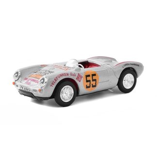 Porsche 550A Spyder #55 Carrera Panamerica 1:43 - Cararama Porsche 550A Spider #55 Carrera Panamerica - kovový model auta
