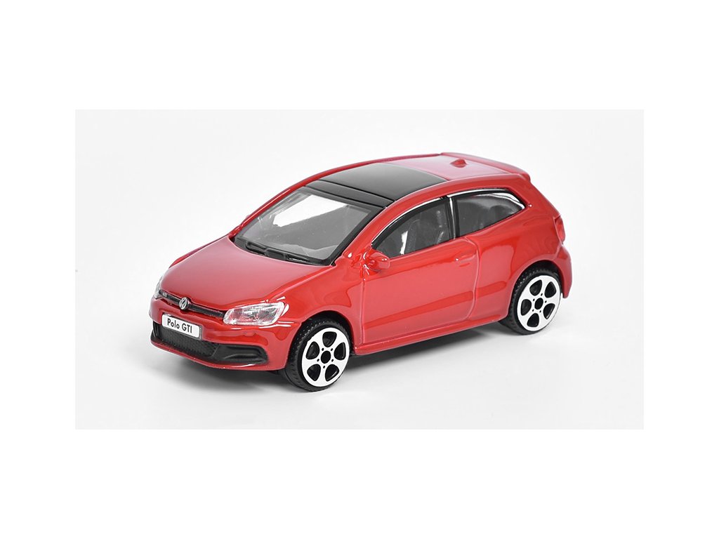 Volkswagen Polo GTI 1.4 TSi 2010 - 1:43 - Bburago VW Polo GTI 1.4 TSi 2010 - kovový model auta