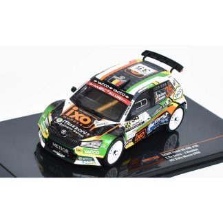 Škoda Fabia R5 EVO #35 Rallye Monza C.deCecco/J.Humblet 1:43 - IXO Models Skoda Fabia R5 EVO - kovový model auta