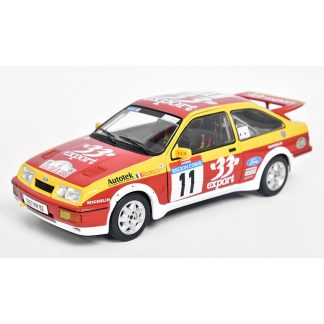 Ford Sierra RS Cosworth #11 Rally Tour de Corse 1987 1:18 - Solido Ford Sierra RS Cosworth N11 Rally Tour de Corses 1987 - kovový model auta
