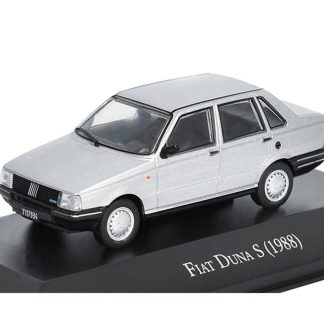 Fiat Duna S 1988 1:43 - časopis s modelem Fiat Duna S 1988 - kovový model auta