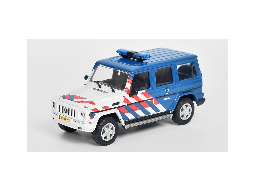 Mercedes Benz G-Class - Military Police The Netherlands 1:43 - Cararama Mercedes-Benz G-Class - Vojenská Policie Nizozemí - kovový model auta