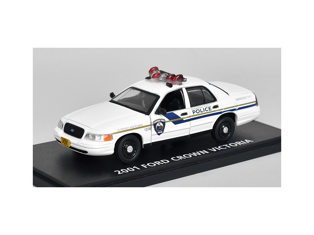 Ford Crown Victoria 2001 Pembroke Pines Police DEXTER 1:43 - GreenLight Ford Crown Victoria 2001 Dexter - kovový model