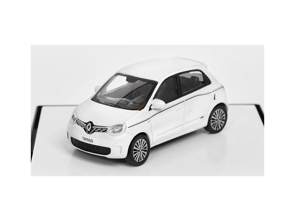 Renault Twingo Blanche bílá 1:43 - NOREV Renault Twingo Blanche - kovový model auta