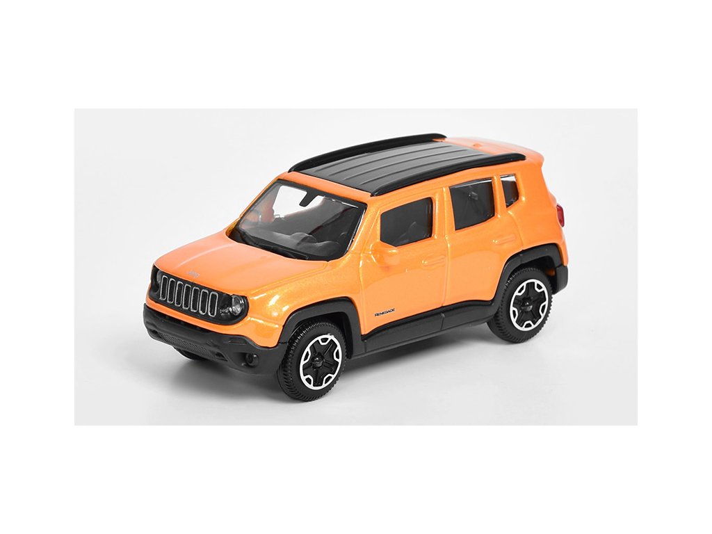 Jeep Renegade 2017 1:43 - Bburago Jeep Renegade 2017 - kovový model auta