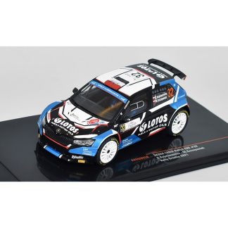 Škoda Fabia Rally 2 EVO #32 Rally Croatia 2021 1:43 - IXO Models Škoda Fabia Rally2 EVO No.32 Kajetanowicz/Szczepaniak - kovový model
