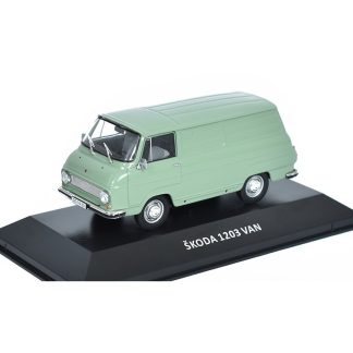 Škoda 1203 VAN 1985 1:43 - Kaleidoskop slavných vozů časopis s modelem #31 Škoda 1203 Dodávka 1985 DeAgostini - kovový model auta