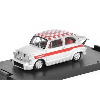 Fiat Abarth 1000 Berlina 1966 1:43 - Brumm Fiat Abarth 1000 Berlina 1966 - kovový model auta