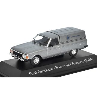 Ford Ranchero Banco de Olavarria 1984 1:43 - časopis s modelem Ford Ranchero - kovový model auta