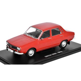 Dacia 1300 1970 1:24 - časopis Nezapomenutelné auta #16 s modelem Dacia 1300 1970 - kovový model auta