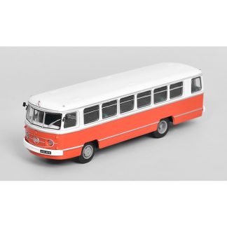 SAN H01B 1:72 - Kultovní autobusy minulé éry časopis s modelem #84 SAN H01B - kovový model