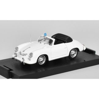 Porsche 356 Police Finland 1952 1:43 - Brumm Porsche 356 Police Finland - kovový model auta