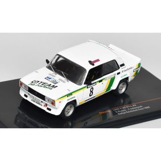 Lada 2105 VFTS #8 Rally Valašskaá Zima 1986 Blahna/Schovanek 1:43 - IXO Models Lada 2105 VFTS No.8 Rallye Valašskaá Zima 1986 - kovový model