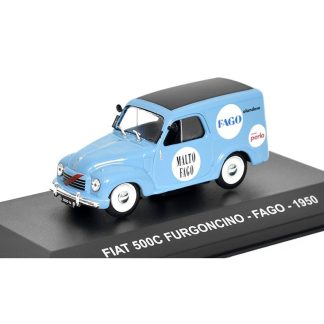 Fiat 500C Furgoncino FAGO 1950 - 1:43 - časopis s modelem Fiat 500 C Furgoncino FAGO - kovový model auta