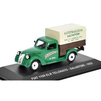 FIAT 1100 ELR SALVATORI 1952 - 1:43 časopis s modelem FIAT 1100 ELR SALVATORI 1952 - kovový model