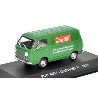FIAT 850T Quercetti 1975 - 1:43 časopis s modelem FIAT 850 T Quercetti 1975 - kovový model