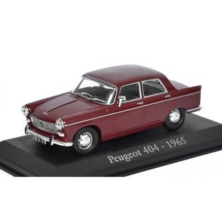 Peugeot 404 - 1965 1:43 - DeAgostini časopis s modelem Peugeot 404 - 1965 - kovový model auta