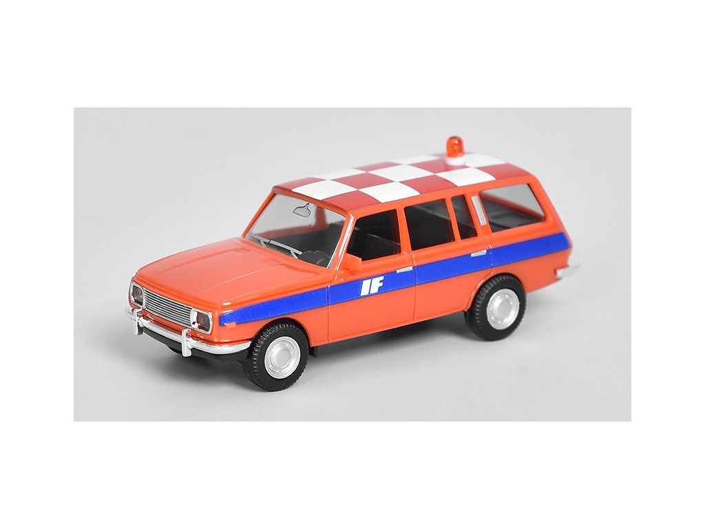 Wartburg 353 `66 Interflug Dispatcher 1:87 - Herpa Wartburg 353 Tourist Dispatcher - model auta 1/87