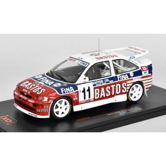 Ford Escort RS Cosworth #11 24h Ypres Rallye 1995 1:24 - IXO Models Ford Escort RS Cosworth No.11 24h Ypres Rally 1995 - kovový model auta
