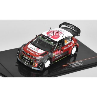 Citroen C3 WRC #10 Rally Portugal 2018 Meeke/Nagle 1:43 - IXO Models Citroen C3 WRC No.10 Rallye Portugalsko 2018 - kovový model
