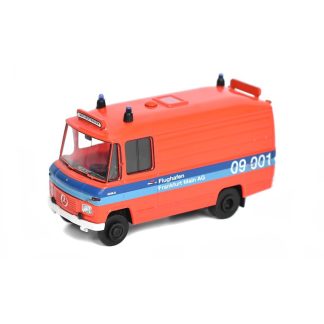 Mercedes-Benz L 508 RTW Záchranná služba letiště Frankfurt 1:87 - Brekina Mercedes L 508 RTW Záchranná služba letiště Frankfurt - model auta