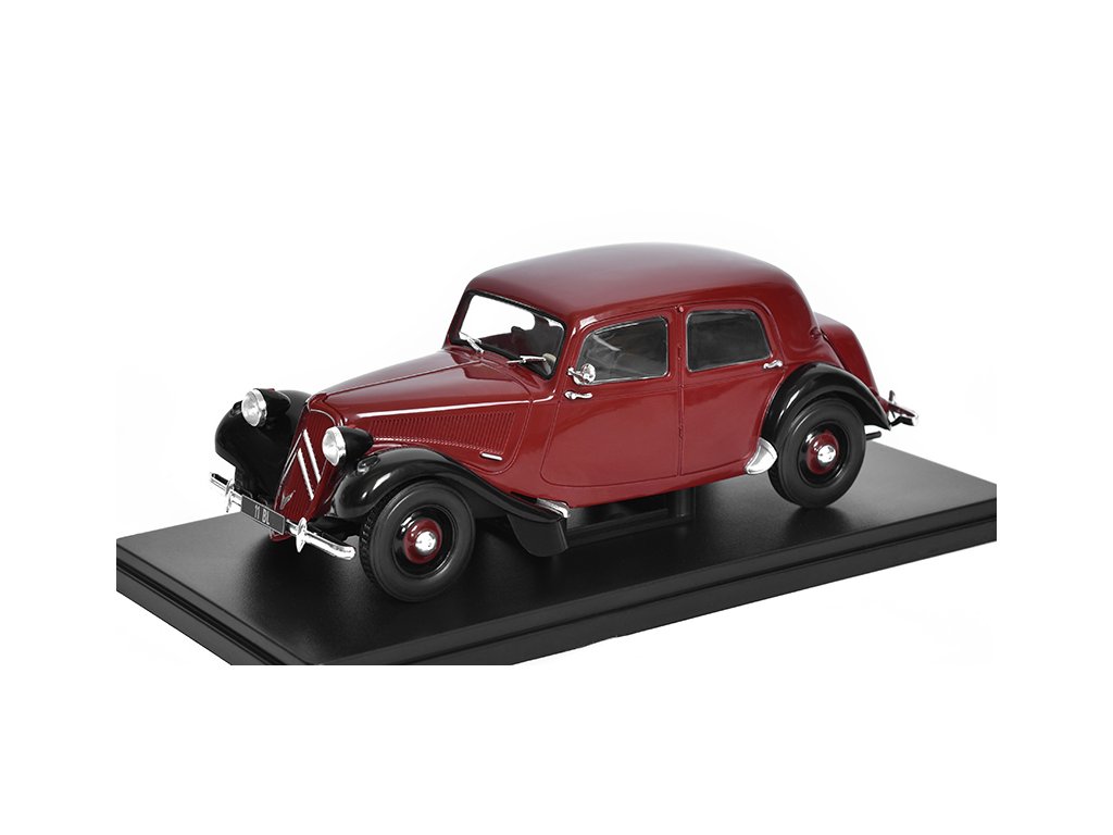 Citroen Traction Avant 11BL 1:24 - WhiteBox Citroen Traction Avant 11 BL - kovový model auta
