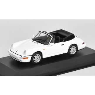 Porsche 911 Carrera 4 Cabriolet 1990 1:43 - MAXICHAMPS Porsche 911 Carrera 4 Cabriolet 1990 - kovový model auta