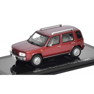 Nissan Rasheen Type A 1997 1:43 - NOREV Nissan Rasheen ( Základ Nissan Sunny, předchůdce Nissan X-trail ) 1997 - kovový model auta