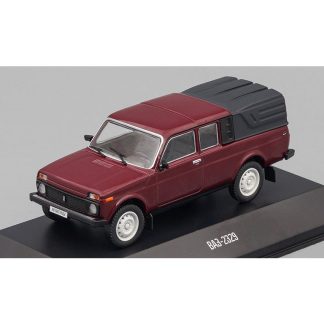 VAZ-2329 1:43 Autolegendy Rusko - DeAgostini časopis s modelem #15 VAZ 2329 NIVA LADA 2121 - kovový model auta
