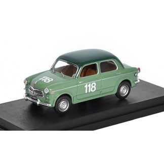 Fiat 1100/103 TV #118 Mille Miglia 1955 1:43 - Rio Models Fiat 1100/103 TV No.118 Mille Miglia 1955 Mandarini/Bertossi - model auta