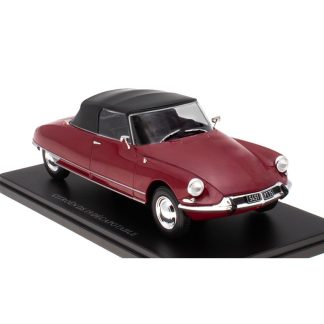 Citroen DS 19 Decapotable 1964 1:24 Hachette časopis s modelem Citroen DS19 1964 - kovový model