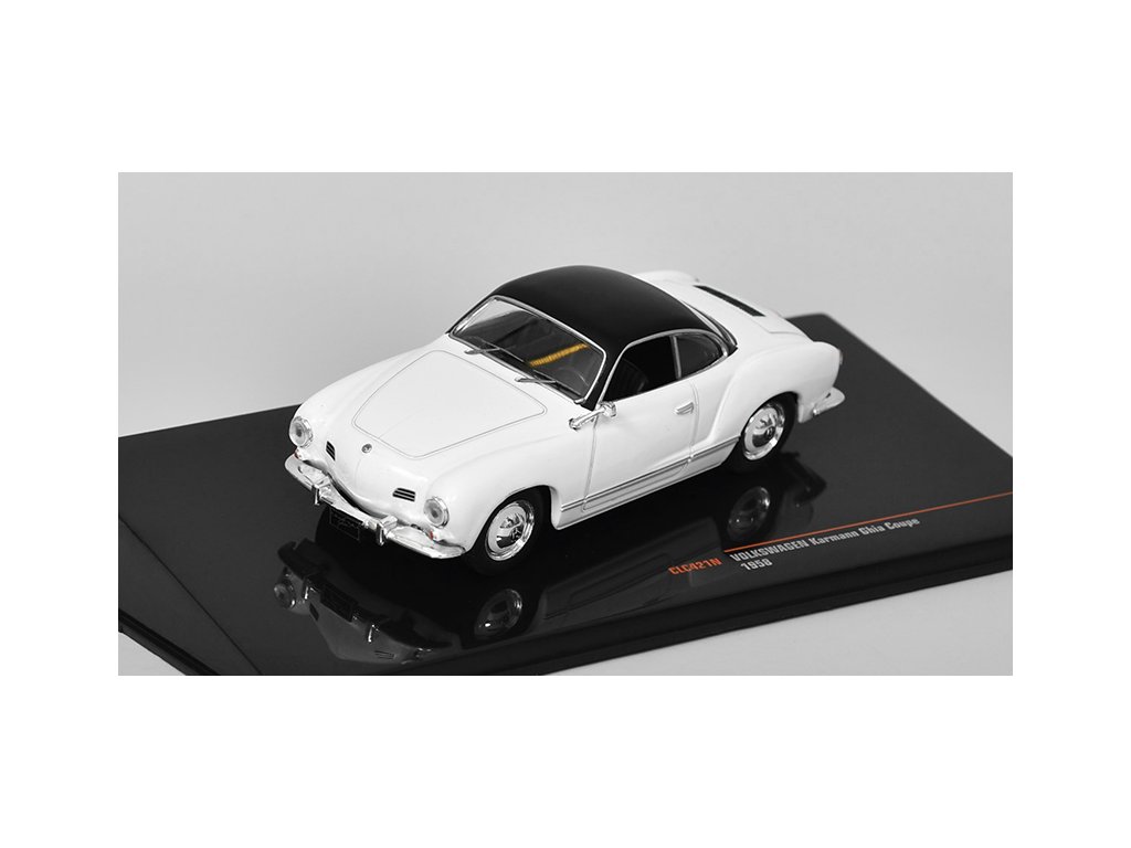 Volkswagen Karmann Ghia Coupe 1958 1:43 - IXO Models VW Karmann Ghia Coupe 1958 - kovový model auta