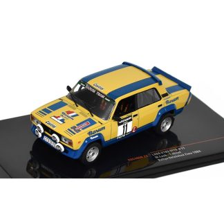 Lada 2105 VFTS #11 Rallye Valašskaá Zima 1984 Lank/Miloš 1:43 - IXO Models Lada 2105 VFTS No.11 Lank/Miloš Rallye Valašskaá Zima 1984 - kovový model auta