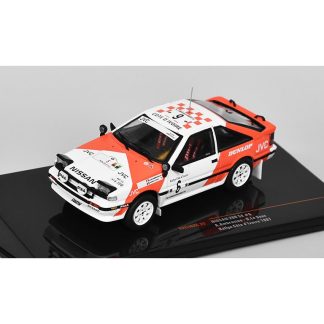 Nissan 200 SX #6 Saux Rallye Cote d'lvoire 1987 Ambrosino/Le 1:43 - IXO Models Nissan 200SX No.6 Ambrosino/Le Saux Rallye Cote d'lvoire 1987 - kovový model auta