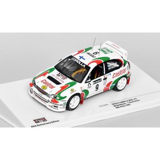 Toyota Corolla WRC #9 RAC Rally 1997 Gronholm/Rautiainen 1:43 - IXO Models Toyota Corolla WRC No.9 RAC Rally 1997 - kovový model auta