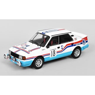Škoda 130 LR #18 Rally Bohemia 1986 1:18 - Foxtoys Škoda 130 LR No.18 Rally Bohemia 1986 - kovový model auta