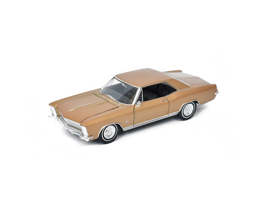 Buick Riviera Gran Sport 1965 1:24 - Welly Buick Riviera Gran Sport 1965 - kovový model auta